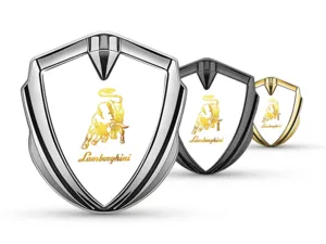 Lamborghini Emblem Fender Abzeichen Moderner Stil Universell